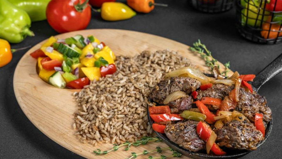 Work hard, play hard, eat a lot