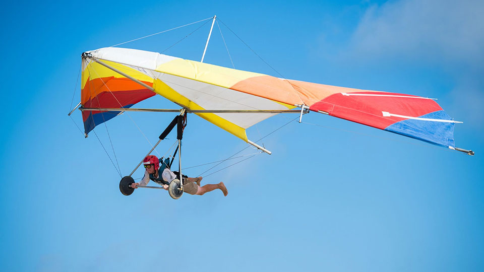 Hang gliding