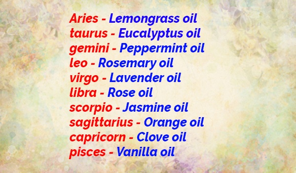 The perfect essential oil for you, based on your sun sign!