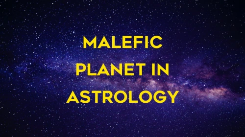 Benefice and Malefic planets in astrology?