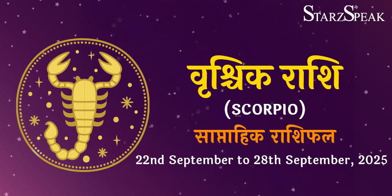 Scorpio weekly Horoscope